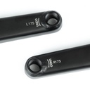 Federal Vice 2 24mm Cranks - Black 175mm