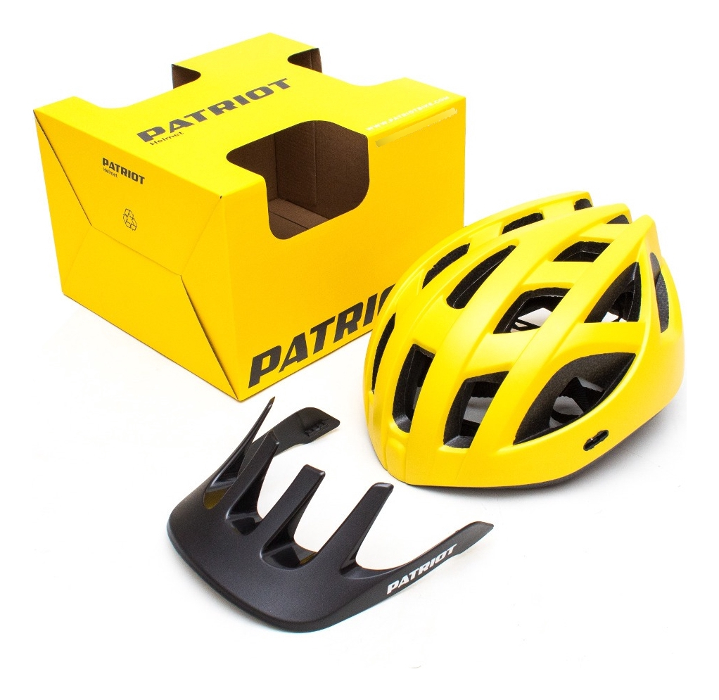 Casco Patriot X 2.0 amarillo M (54-57cm)