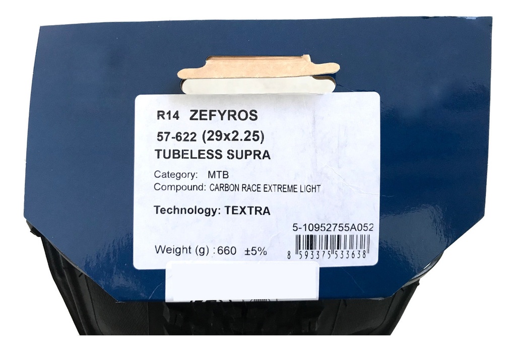 Cubierta Mitas Zefyros 29 x 2.25 TDi TEXTRA Tubeless