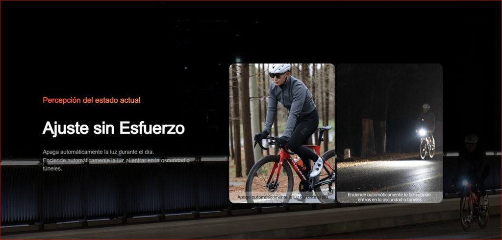 IGP Sport Luz led delantera VS1200 + soporte M80